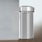 Hls Commercial 18 gal Half-Round Indoor Metal Can, Silver, Open Top, Stainless Steel, 12.4 in HLS18DOT - alternate 5